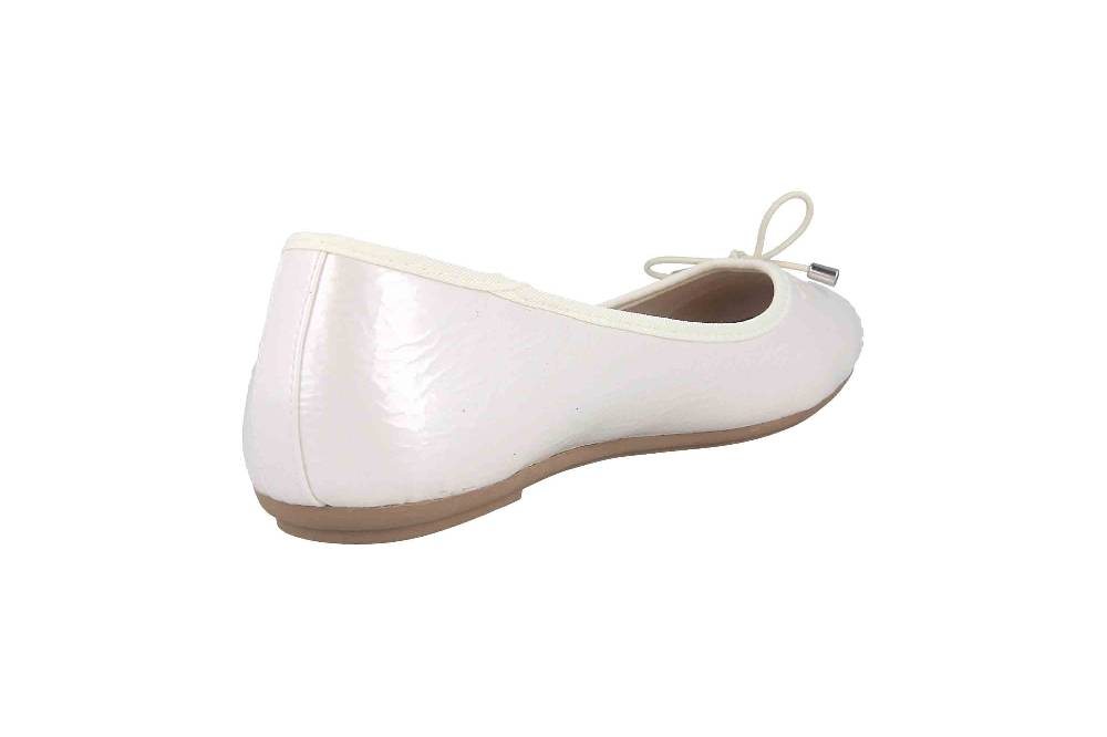 Fitters Footwear Mila Ballerinas in Übergrößen Weiß 2.514362 Off White große Damenschuhe Fabrikpreis