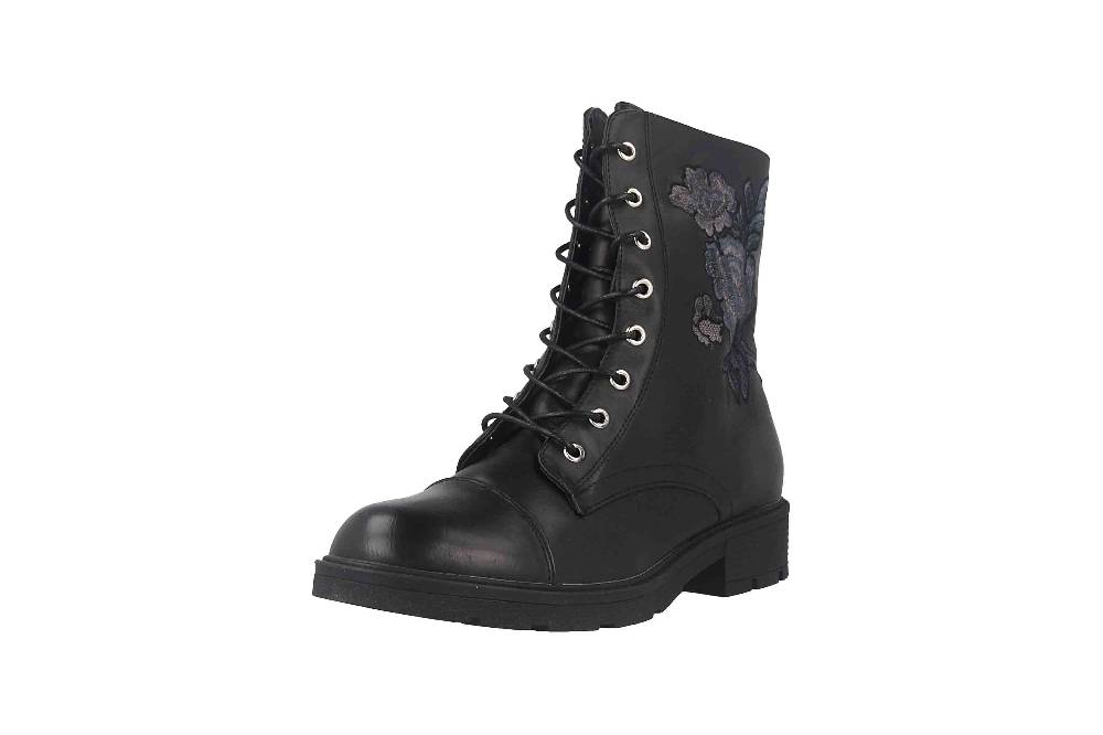 Fitters Footwear Stiefeletten in Übergrößen Schwarz 2239215 Tamara Black große Damenschuhe Rabatt