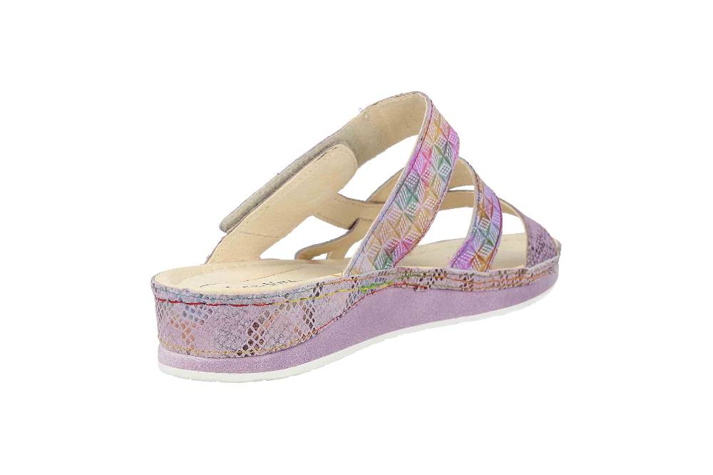 Laura Vita Pantoletten in Übergrößen Mehrfarbig BRUEL 05 Lilas große Damenschuhe Flash Sale