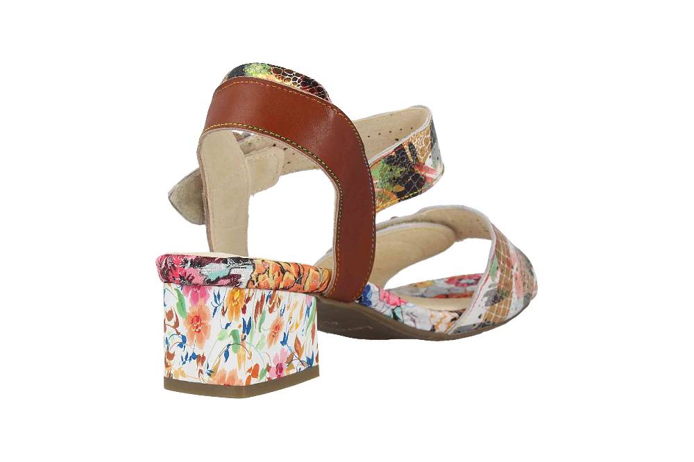 Laura Vita Sandaletten in Übergrößen Mehrfarbig HUCBIO 05 Ambre große Damenschuhe Osterangebot