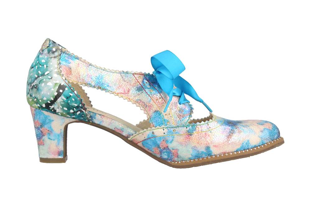 Laura Vita Pumps in Übergrößen Mehrfarbig ELCODIEO 0422 Indigo große Damenschuhe Vatertagsangebot