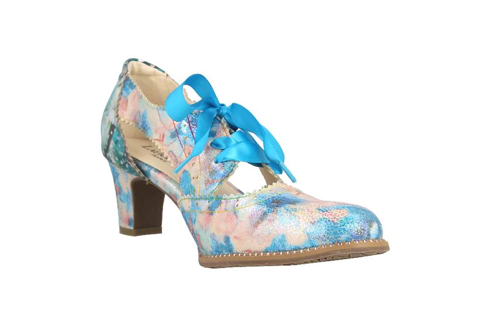 Laura Vita Pumps in Übergrößen Mehrfarbig ELCODIEO 0422 Indigo große Damenschuhe Vatertagsangebot