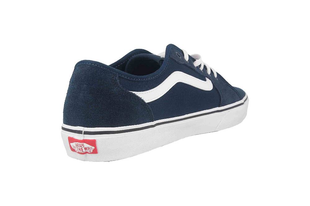 VANS MN Filmore Decon (SUEDE/CANVAS) DRS BL/WHT Sneaker in Übergrößen Blau VN0A3WKZ5M51 große Herrenschuhe Valentinstagsangebot