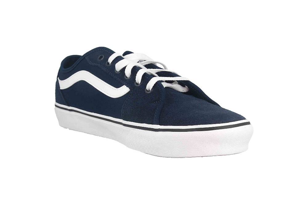 VANS MN Filmore Decon (SUEDE/CANVAS) DRS BL/WHT Sneaker in Übergrößen Blau VN0A3WKZ5M51 große Herrenschuhe Valentinstagsangebot