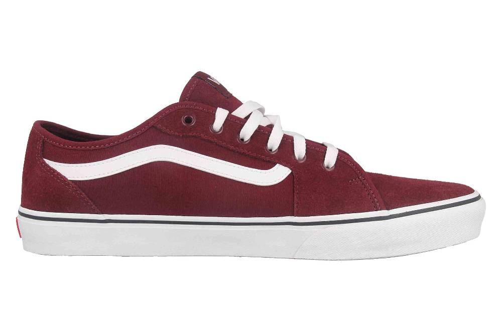VANS MN Filmore Decon SUEDE/CANVAS (SUEDE/CANVAS)PRT RYL/WHT Sneaker in Übergrößen Rot VN0A3WKZ5LN1 große Herrenschuhe Jubiläumsangebot