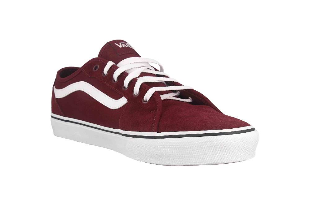 VANS MN Filmore Decon SUEDE/CANVAS (SUEDE/CANVAS)PRT RYL/WHT Sneaker in Übergrößen Rot VN0A3WKZ5LN1 große Herrenschuhe Jubiläumsangebot