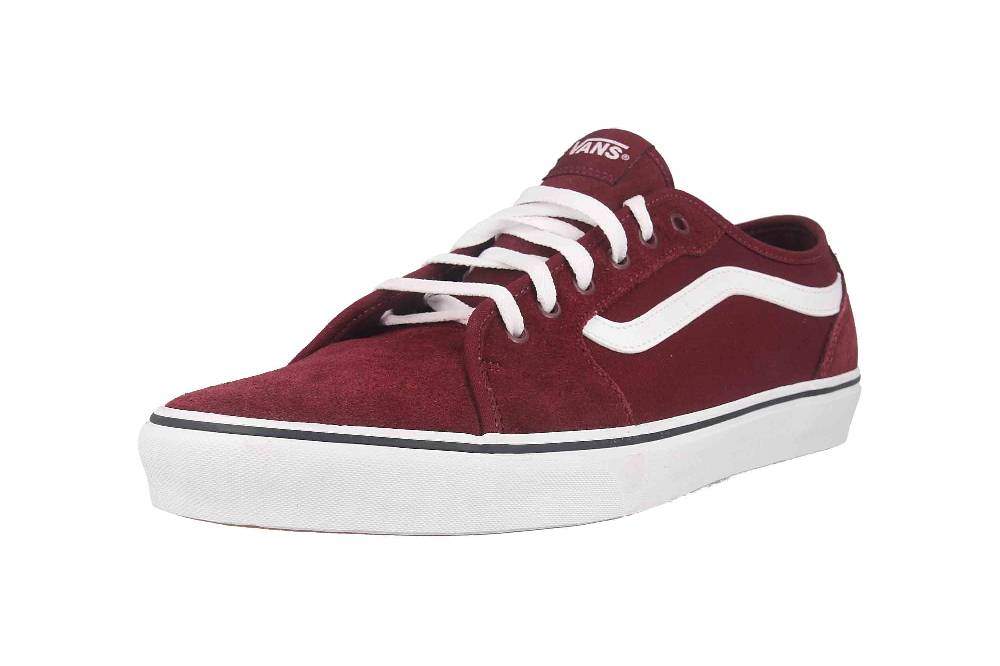 VANS MN Filmore Decon SUEDE/CANVAS (SUEDE/CANVAS)PRT RYL/WHT Sneaker in Übergrößen Rot VN0A3WKZ5LN1 große Herrenschuhe Jubiläumsangebot
