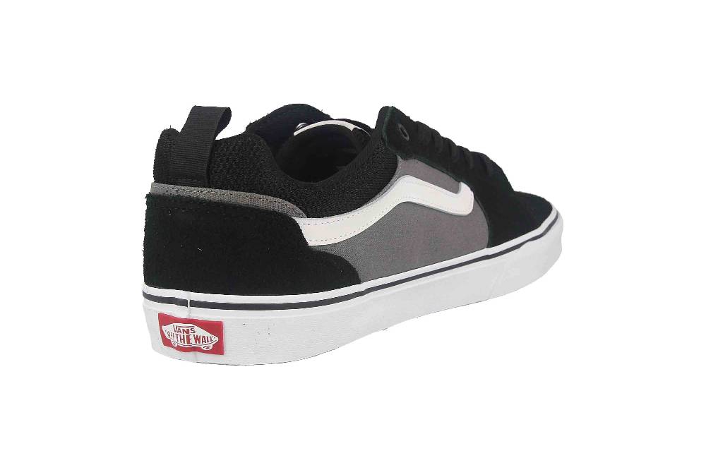 VANS MN Filmore SUEDE/CANVAS (SUEDE CANVAS) BLACK/PEWT Sneaker in Übergrößen Mehrfarbig VN0A3MTJT2J1 große Herrenschuhe Lagerräumung