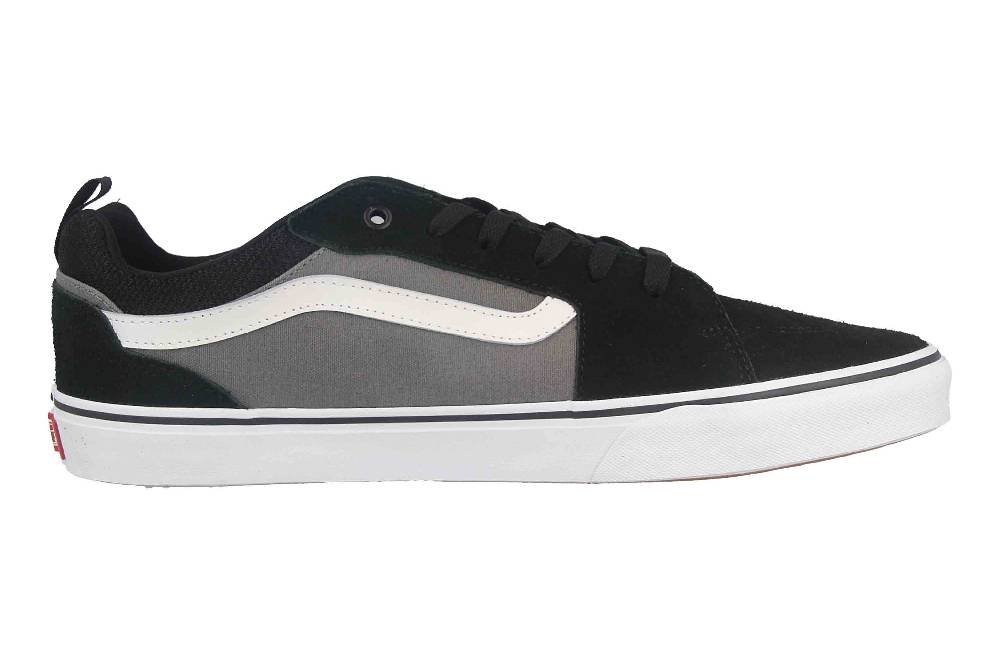 VANS MN Filmore SUEDE/CANVAS (SUEDE CANVAS) BLACK/PEWT Sneaker in Übergrößen Mehrfarbig VN0A3MTJT2J1 große Herrenschuhe Lagerräumung