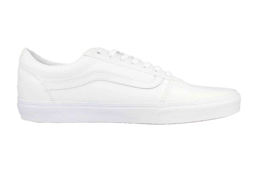 VANS MN Ward CANVAS (Canvas) white/white Sneaker in Übergrößen Weiß VN0A38DM7HN1 große Herrenschuhe Heißer Verkauf