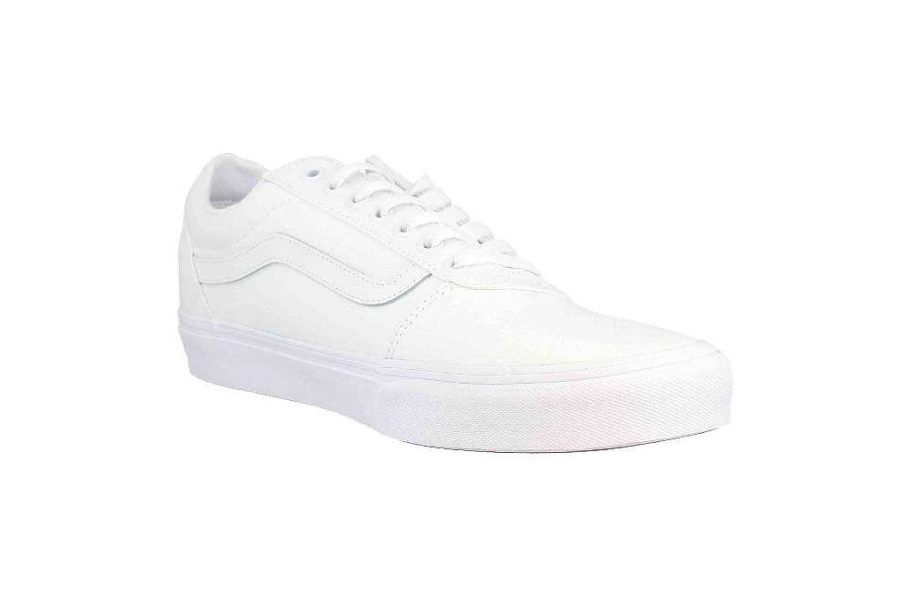 VANS MN Ward CANVAS (Canvas) white/white Sneaker in Übergrößen Weiß VN0A38DM7HN1 große Herrenschuhe Heißer Verkauf