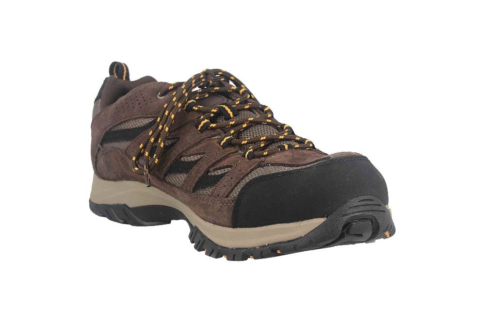 Columbia CRESTWOOD™ WP Trekkingschuhe in Übergrößen Braun BM 5372-255 große Herrenschuhe Top Angebot