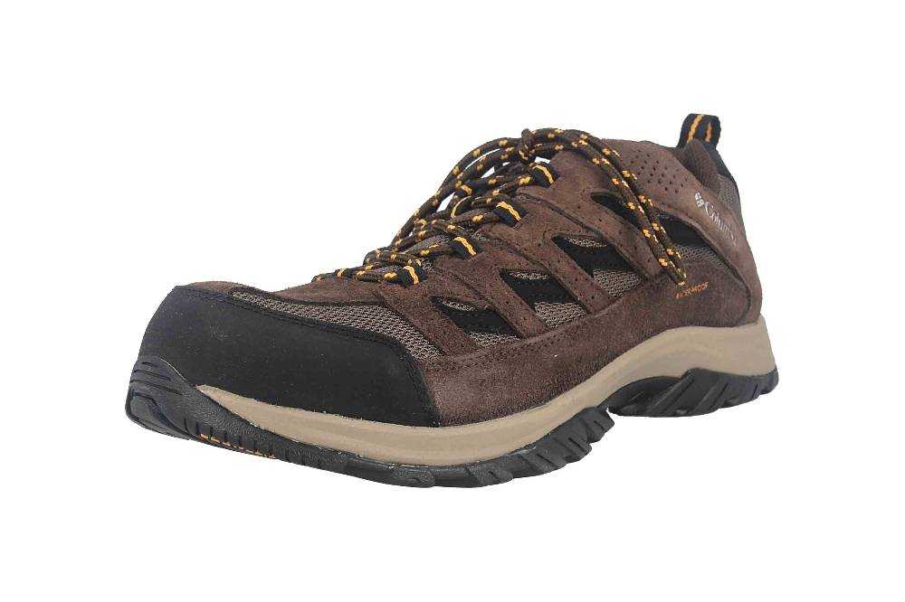 Columbia CRESTWOOD™ WP Trekkingschuhe in Übergrößen Braun BM 5372-255 große Herrenschuhe Top Angebot