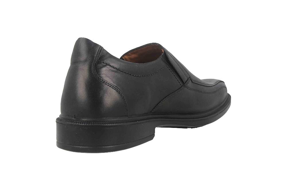 Jomos Slipper in Übergrößen Schwarz 204201 23 000 große Herrenschuhe Bestseller