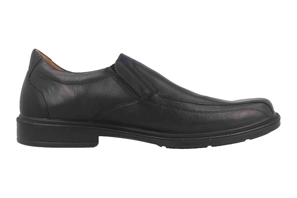 Jomos Slipper in Übergrößen Schwarz 204201 23 000 große Herrenschuhe Bestseller