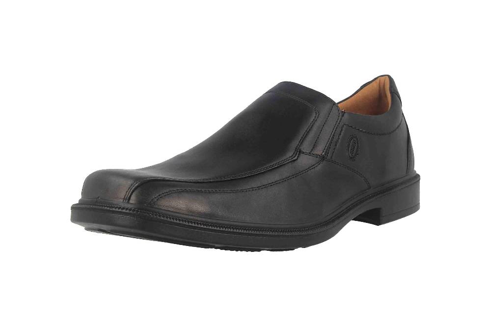Jomos Slipper in Übergrößen Schwarz 204201 23 000 große Herrenschuhe Bestseller