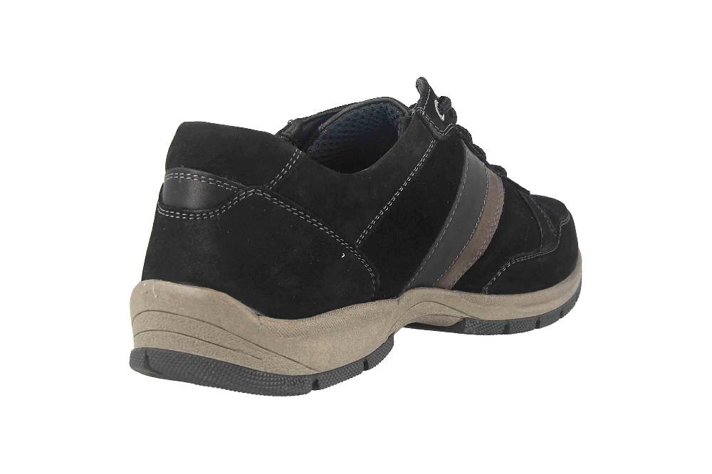 Josef Seibel Lenny 51 Halbschuhe in Übergrößen Schwarz 14951 TE21 101 große Herrenschuhe Räumungsverkauf