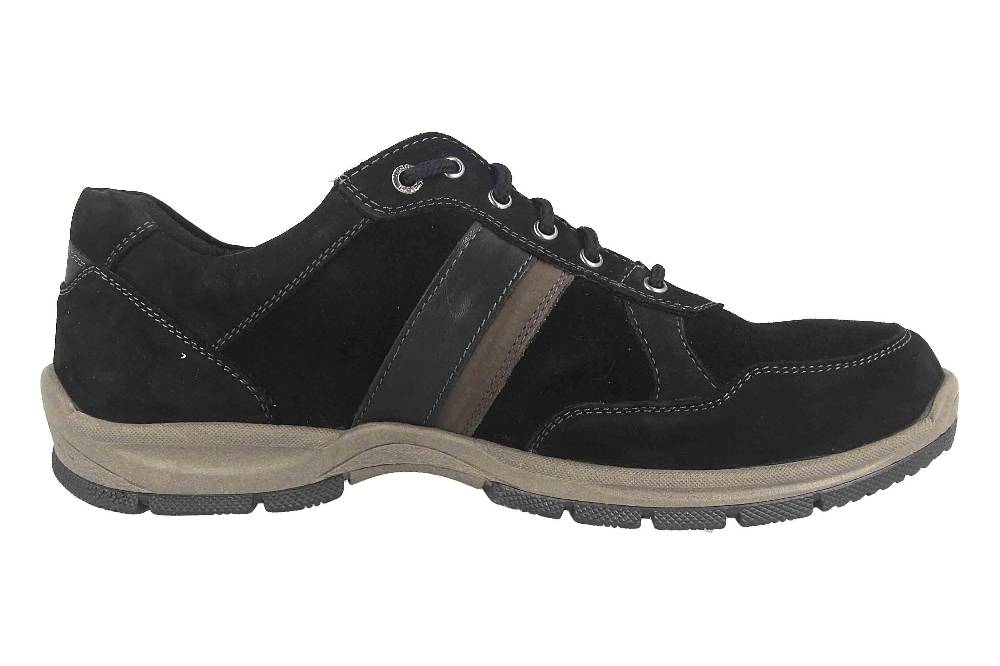 Josef Seibel Lenny 51 Halbschuhe in Übergrößen Schwarz 14951 TE21 101 große Herrenschuhe Räumungsverkauf