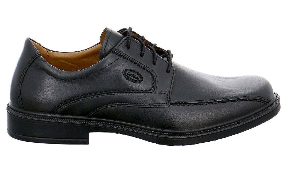 Jomos Strada Halbschuhe in Übergrößen Schwarz 204204 23 000 große Herrenschuhe Letzte 3 Tage