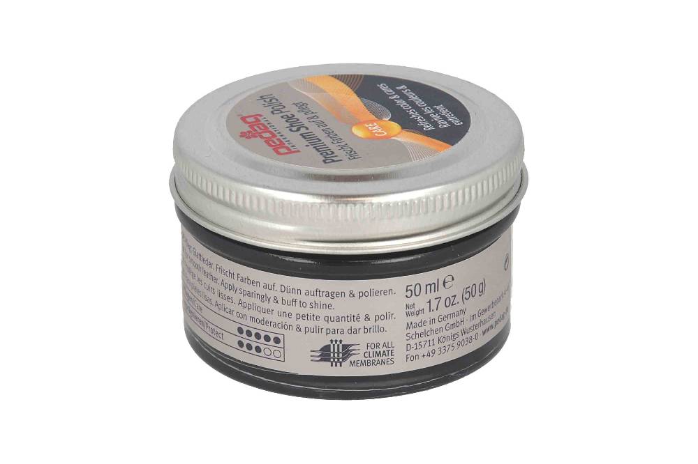 pedag - Premium Shoe Polish - 50 ml - Diverse Farben Super Rabatt