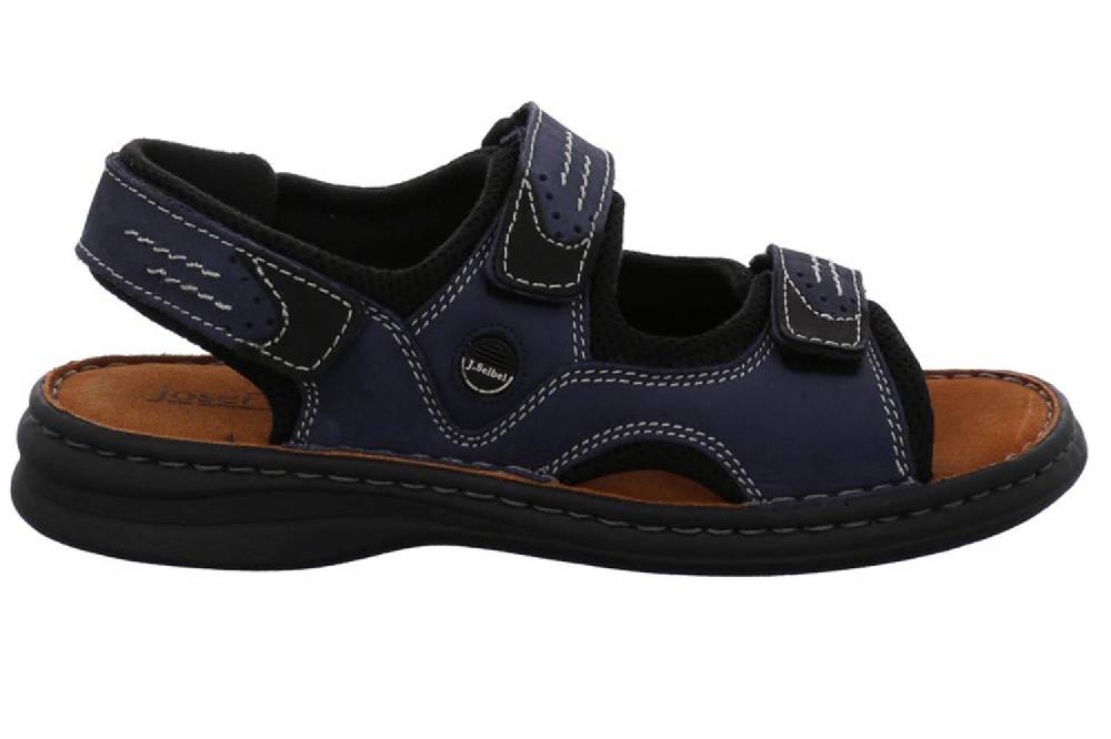 Josef Seibel Sandalen in Übergrößen Blau 10236 11 582 große Herrenschuhe Sonderangebot