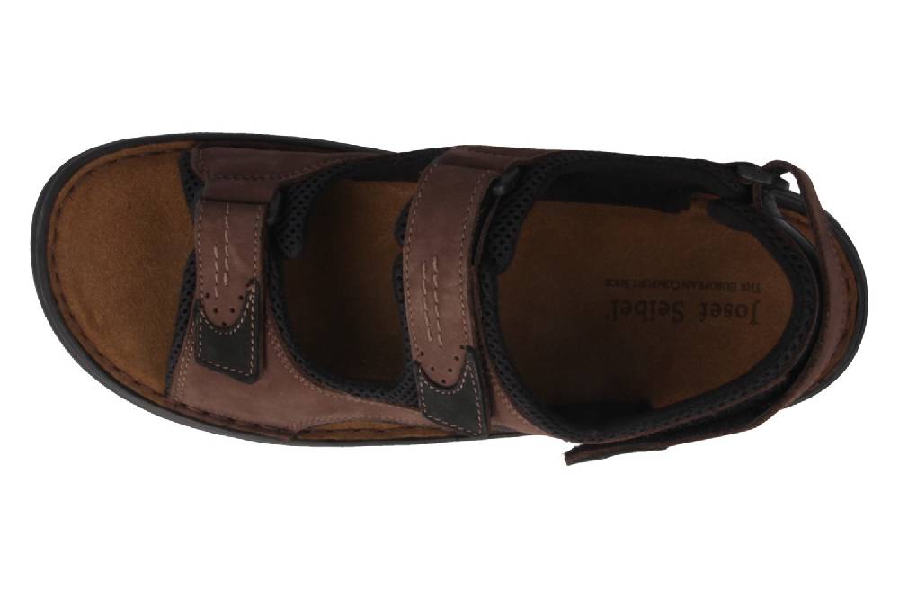 Josef Seibel Franklyn Sandalen in Übergrößen Braun 10236 11 341 große Herrenschuhe Rabatt