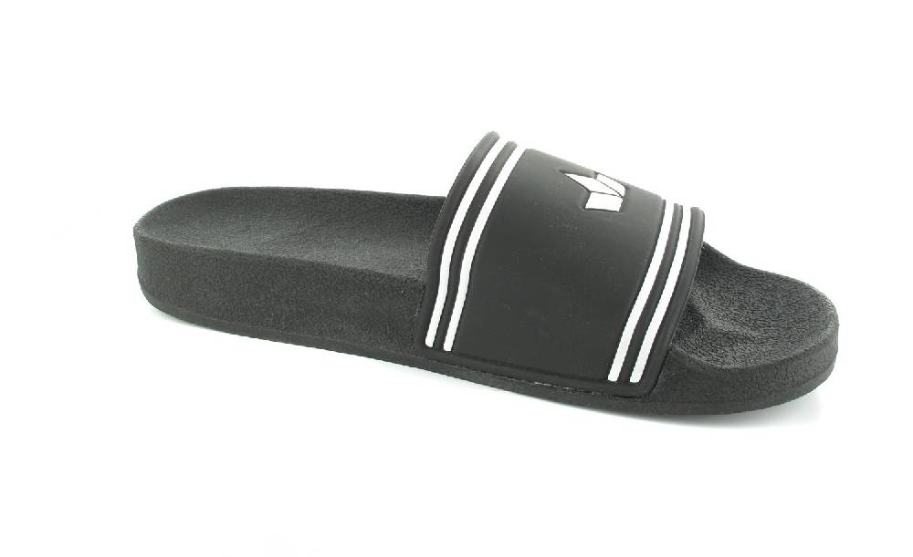 Lico Badesandalen in Übergrößen Schwarz 430009 / 430011 große Herrenschuhe Versandkostenfrei