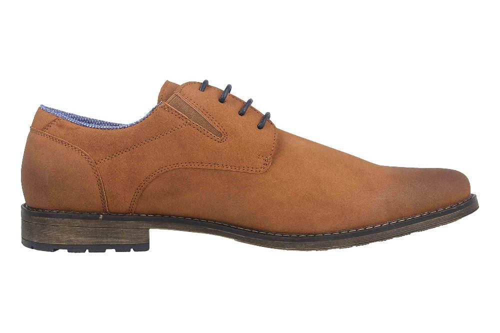 Mavins Halbschuhe in Übergrößen Beige 3HH0180302 3800 Sand PU Nubuck große Herrenschuhe Online Shopping