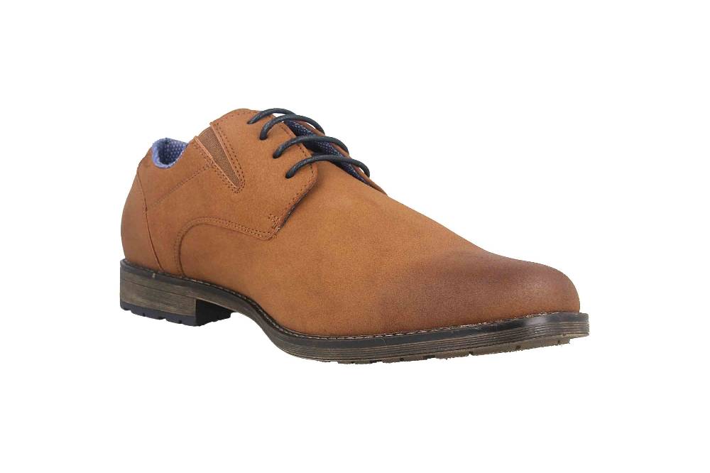 Mavins Halbschuhe in Übergrößen Beige 3HH0180302 3800 Sand PU Nubuck große Herrenschuhe Online Shopping