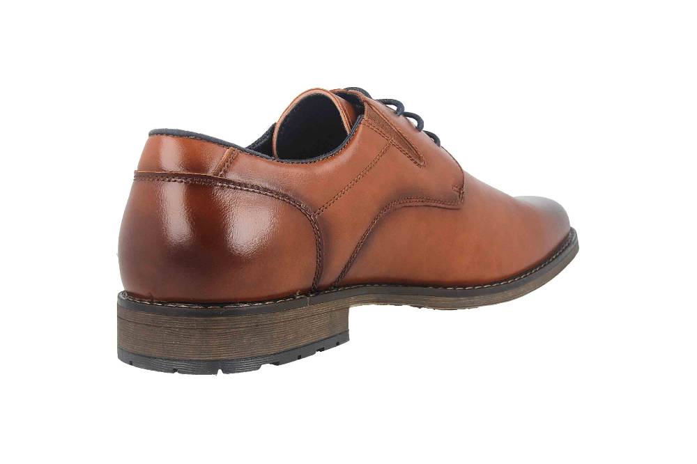 Mavins Halbschuhe in Übergrößen Braun 3HH0180301 3300 Cognac PU große Herrenschuhe Saisonschlussverkauf