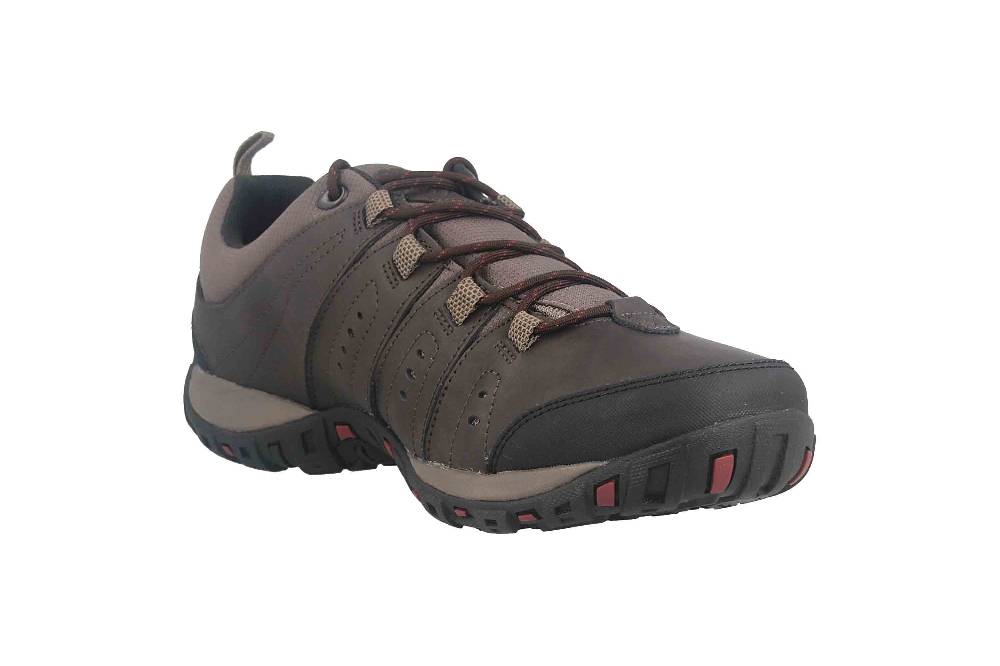 Columbia WOODBURN™ II Trekkingschuhe in Übergrößen Braun BM 3923-231 große Herrenschuhe Blitzangebot