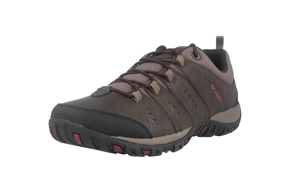 Columbia WOODBURN™ II Trekkingschuhe in Übergrößen Braun BM 3923-231 große Herrenschuhe Blitzangebot
