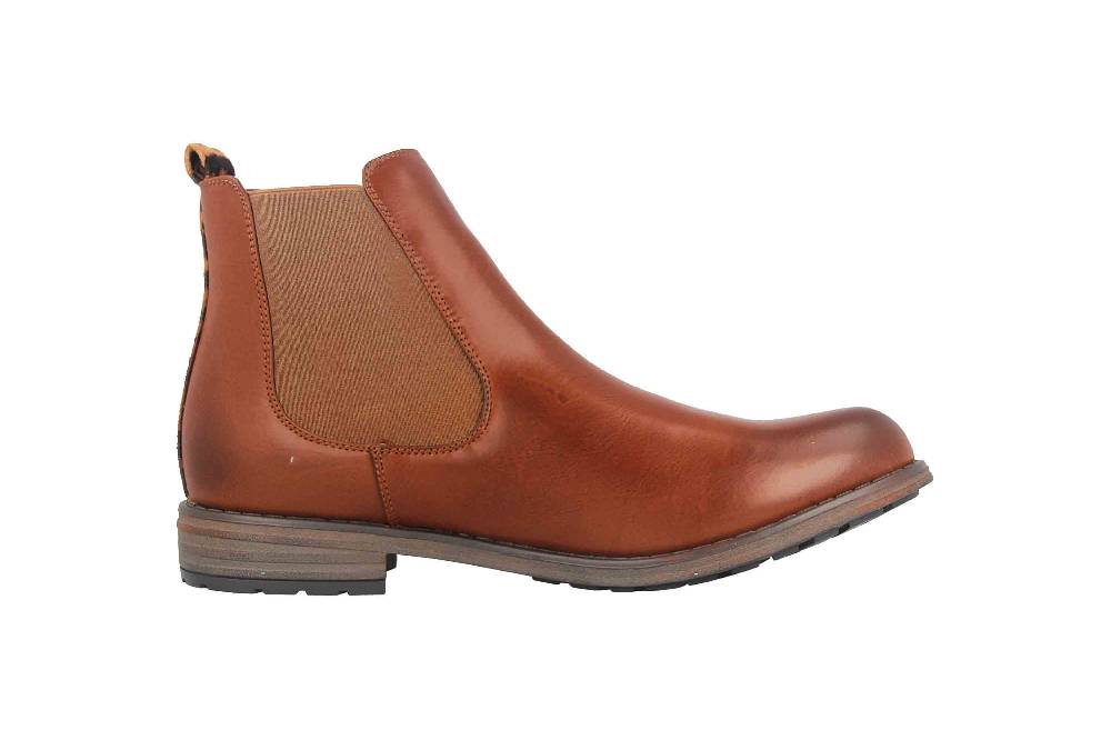 Fitters Footwear Lucia Stiefeletten in Übergrößen Braun 2252325 Brandy große Damenschuhe Sonderangebote