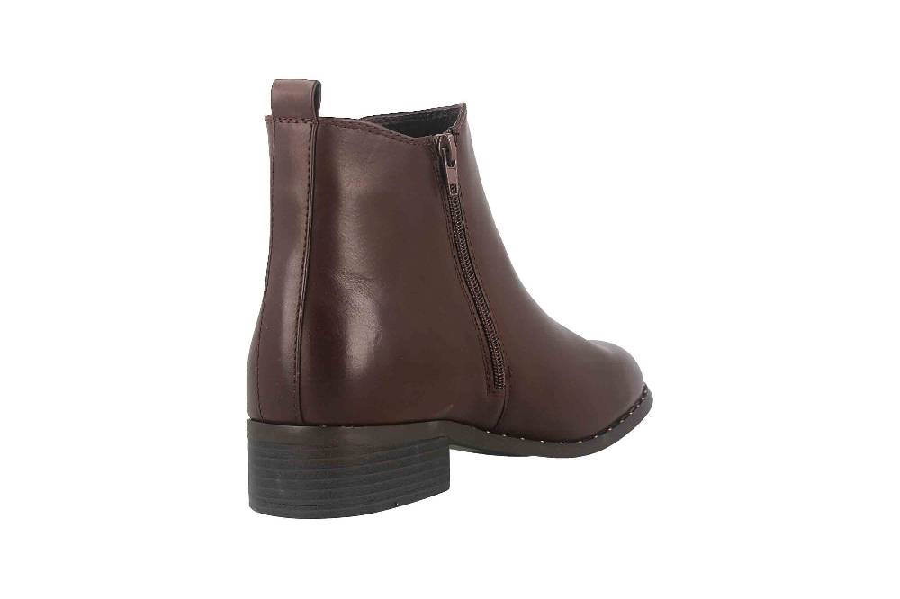 Fitters Footwear Sabine Stiefeletten in Übergrößen Braun 2239217 Brown große Damenschuhe VIP-Rabatte