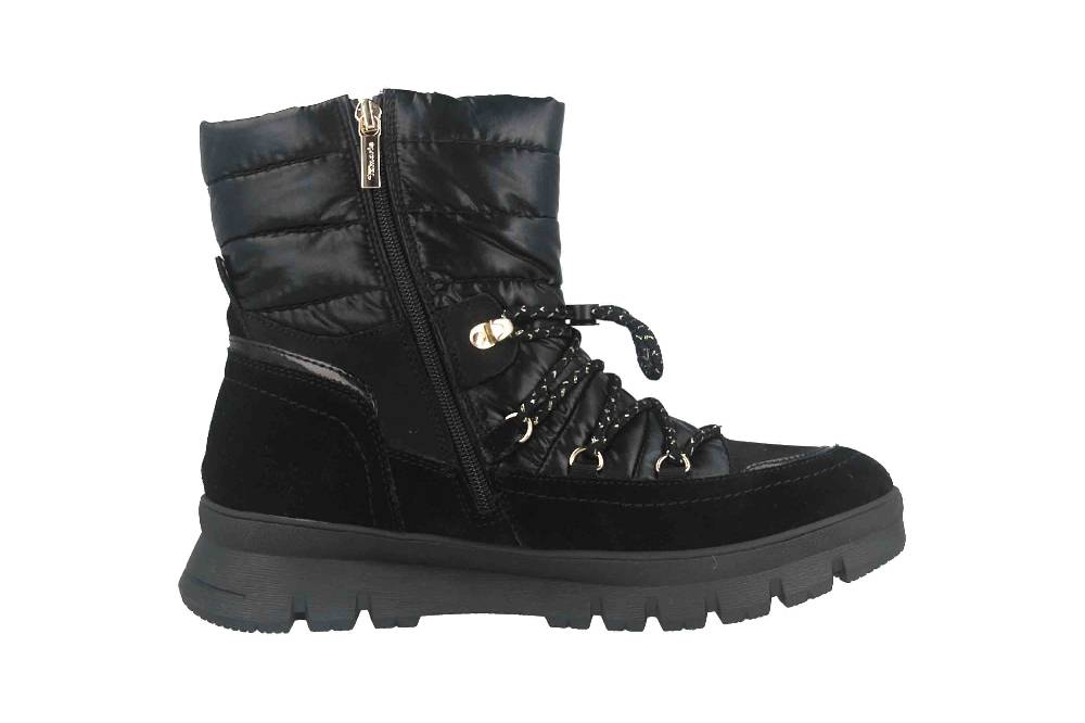 Tamaris Comfort Stiefel in Übergrößen Schwarz 8-8-56423-21 001 große Damenschuhe Super Sparpreis