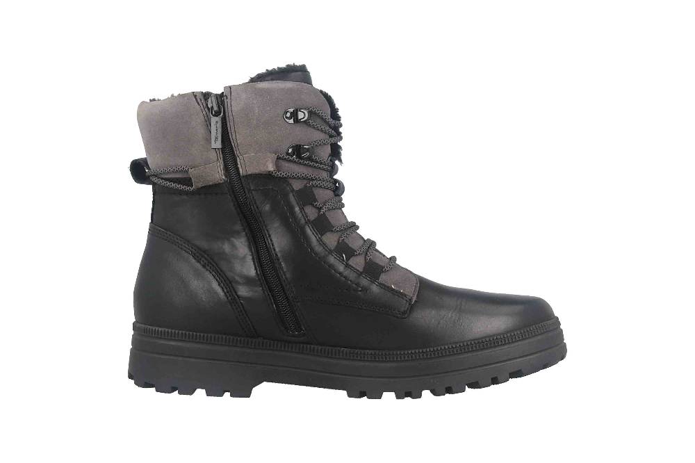 Tamaris Comfort Stiefel in Übergrößen Schwarz 8-8-56221-21 022 große Damenschuhe Neueste Stile