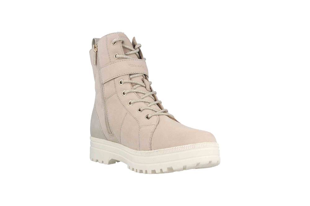 Tamaris Comfort Stiefel in Übergrößen Elfenbein 8-8-56220-21 411 große Damenschuhe Letzte 2 Tage