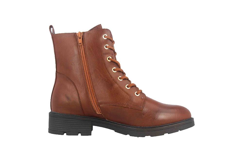 Fitters Footwear Stiefeletten in Übergrößen Braun 2237233 Perunscha Brandy große Damenschuhe Sonderangebot der Fabrik