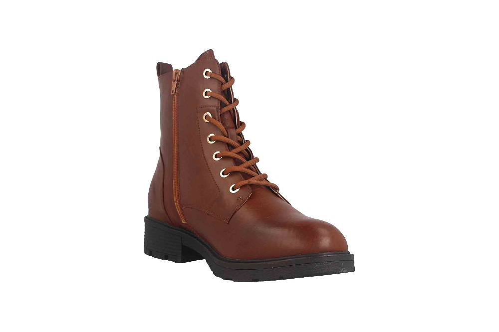 Fitters Footwear Stiefeletten in Übergrößen Braun 2237233 Perunscha Brandy große Damenschuhe Sonderangebot der Fabrik