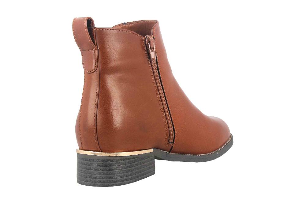 Fitters Footwear Stiefeletten in Übergrößen Braun 2232637 Paula Brandy große Damenschuhe Vierteljährliche Förderung
