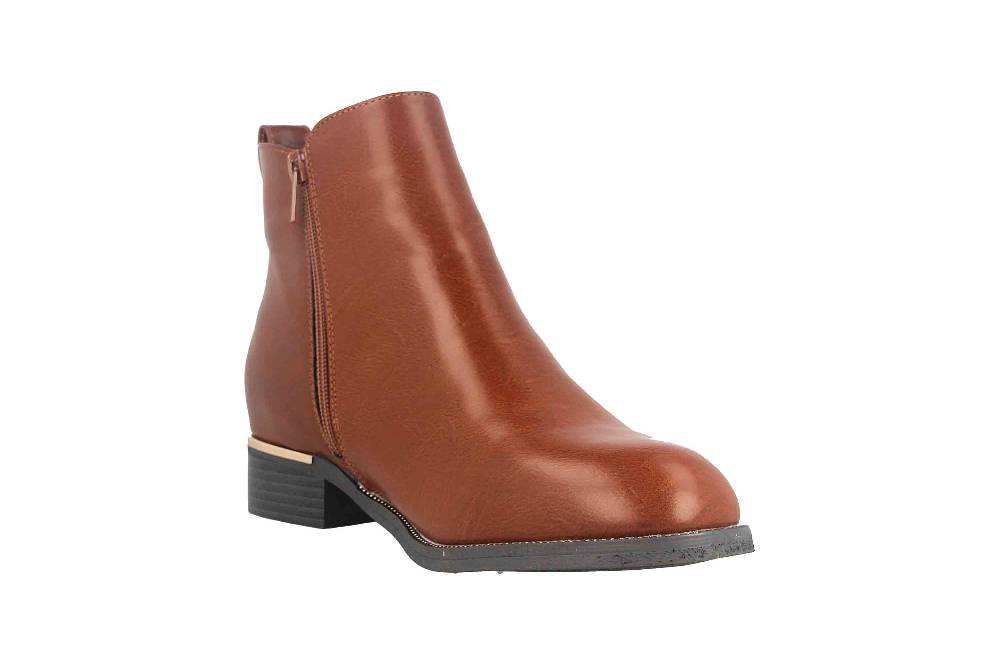 Fitters Footwear Stiefeletten in Übergrößen Braun 2232637 Paula Brandy große Damenschuhe Vierteljährliche Förderung