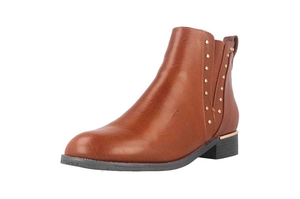 Fitters Footwear Stiefeletten in Übergrößen Braun 2232637 Paula Brandy große Damenschuhe Vierteljährliche Förderung