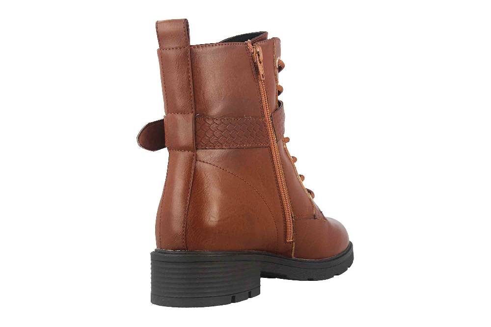 Fitters Footwear Stiefeletten in Übergrößen Braun 2237231 Amalia Brandy große Damenschuhe Discount Store für neue Produkte