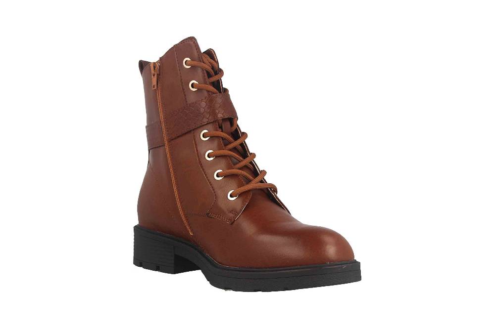 Fitters Footwear Stiefeletten in Übergrößen Braun 2237231 Amalia Brandy große Damenschuhe Discount Store für neue Produkte