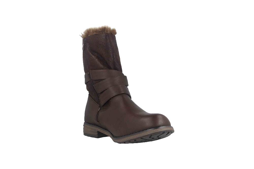 Fitters Footwear Kata Stiefeletten in Übergrößen Braun 2AA0210203 Cognac große Damenschuhe Clearance-Verkauf