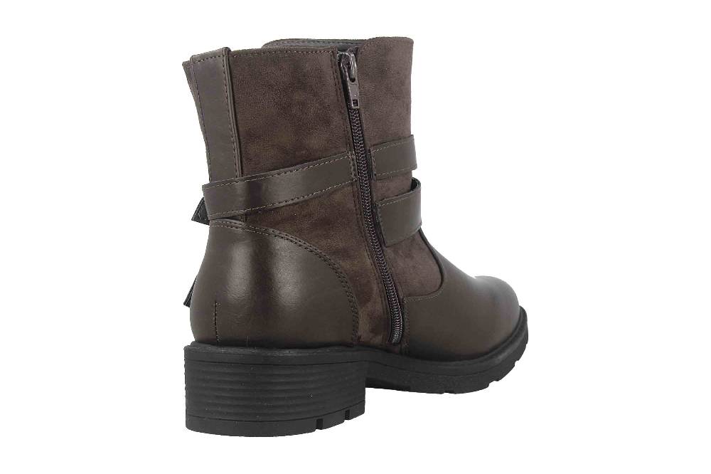 Fitters Footwear Stiefeletten in Übergrößen Grau 2237218 Laia Grey große Damenschuhe Begrenzt auf 3 Tage