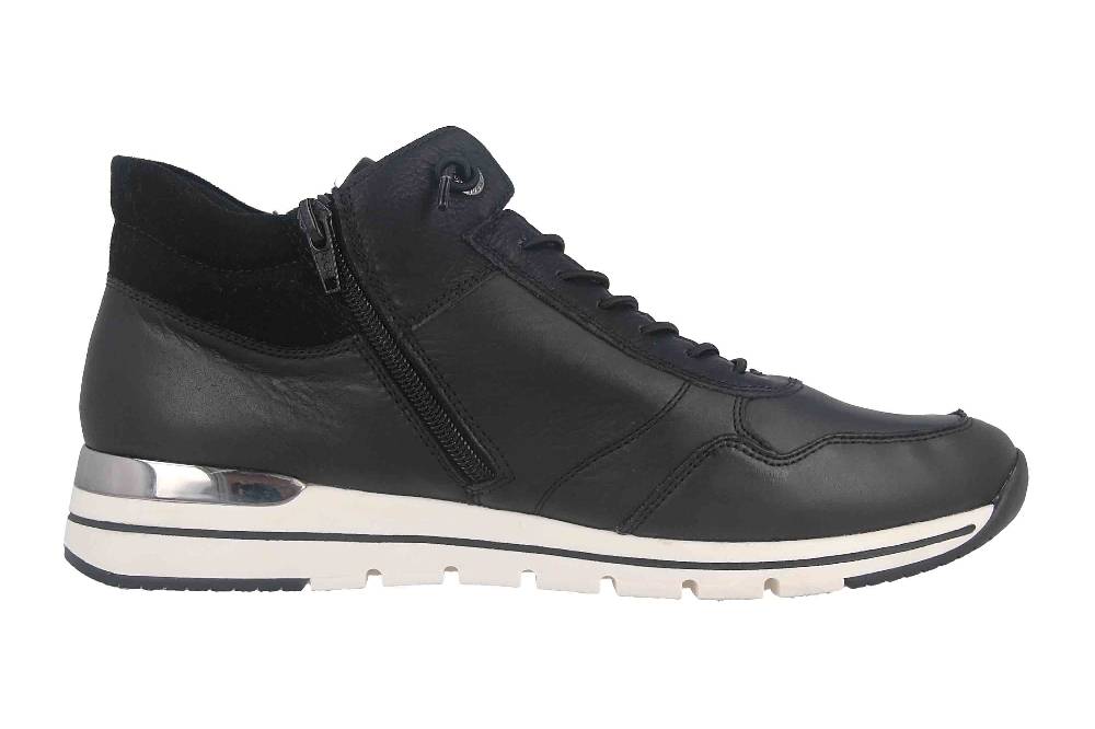 Remonte Sneaker in Übergrößen Schwarz R6771-01 große Damenschuhe zollfrei