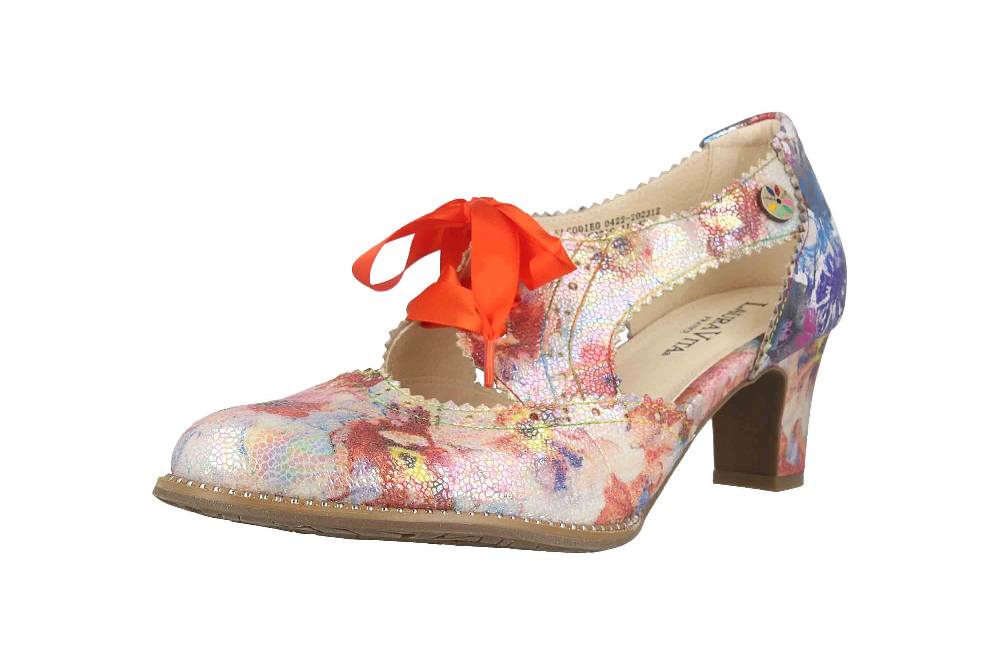 Laura Vita Pumps in Übergrößen Mehrfarbig ELCODIEO 0422 Corail große Damenschuhe Verkauf