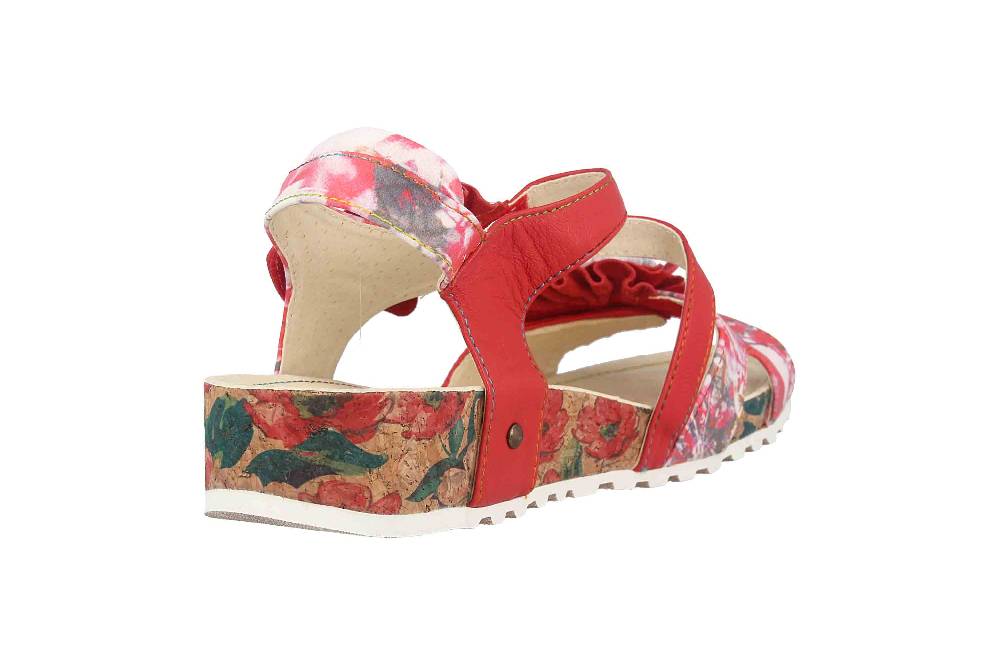 Laura Vita Sandalen in Übergrößen Mehrfarbig BRCYANO 68 Rouge große Damenschuhe Angebote