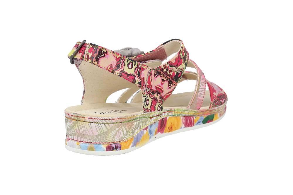 Laura Vita Sandalen in Übergrößen Mehrfarbig BRCUELO 06 Peche große Damenschuhe Günstiger Verkauf